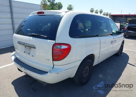 2006 Chrysler Town & Country Lx from USA, damaged, VIN 1A4GP44R76B567226